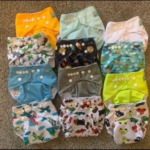 Cloth diaper+insert bundle